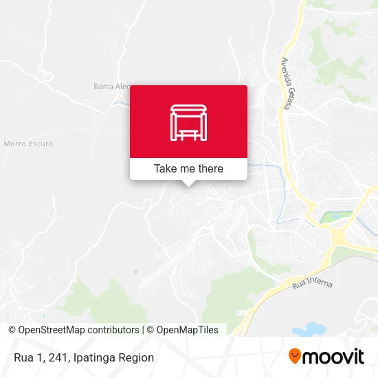 Rua 1, 241 map