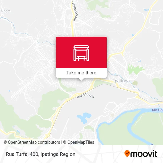 Rua Turfa, 400 map