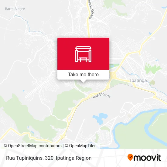 Rua Tupiniquins, 320 map