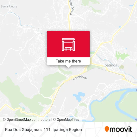Rua Dos Guajajaras, 111 map