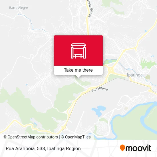 Rua Araribóia, 538 map