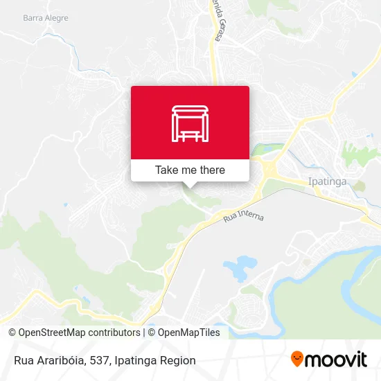 Rua Araribóia, 537 map
