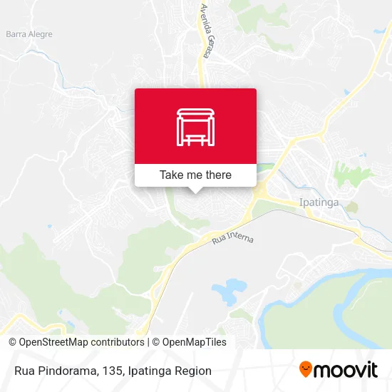 Rua Pindorama, 135 map
