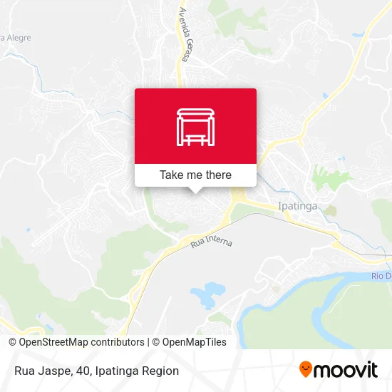 Rua Jaspe, 40 map