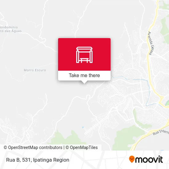 Rua B, 531 map