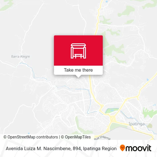 Avenida Luiza M. Nascimbene, 894 map