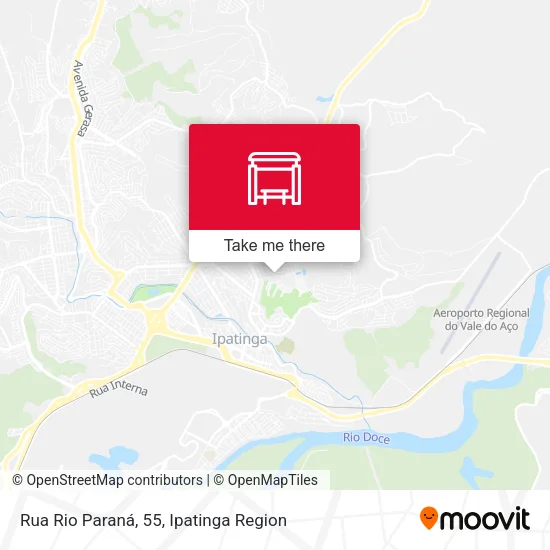 Rua Rio Paraná, 55 map
