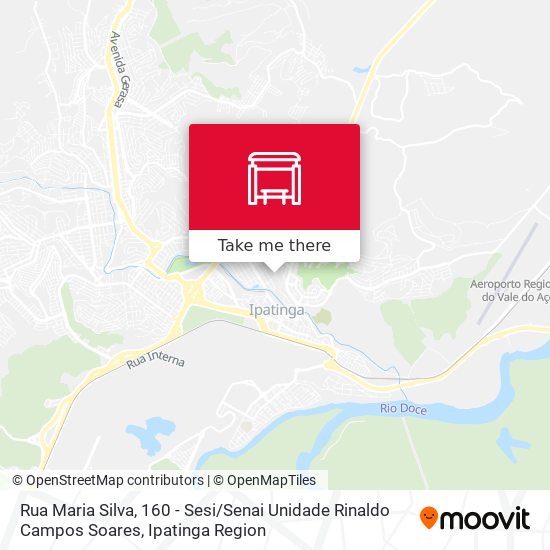 Rua Maria Silva, 160 - Sesi / Senai Unidade Rinaldo Campos Soares map