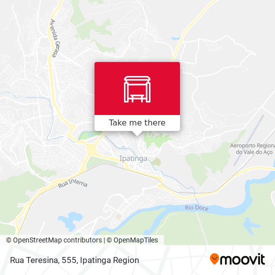 Mapa Rua Teresina, 555