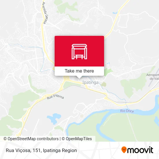 Rua Viçosa, 151 map