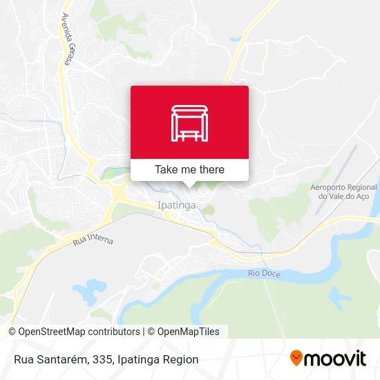 Rua Santarém, 335 map