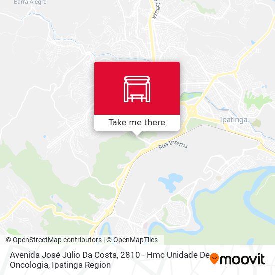 Mapa Avenida José Júlio Da Costa, 2810 - Hmc Unidade De Oncologia