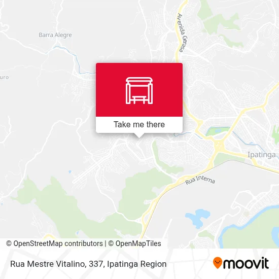 Rua Mestre Vitalino, 337 map