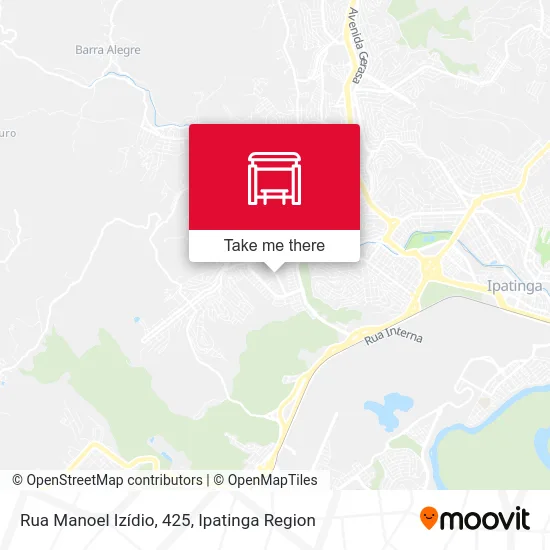 Rua Manoel Izídio, 425 map