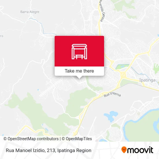 Rua Manoel Izídio, 213 map