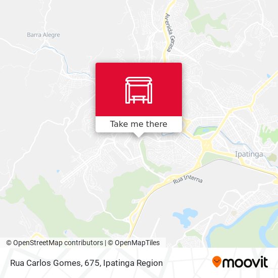 Mapa Rua Carlos Gomes, 675