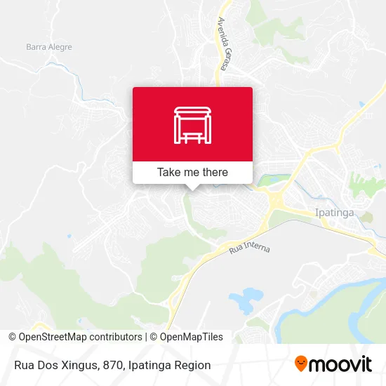 Rua Dos Xingus, 870 map