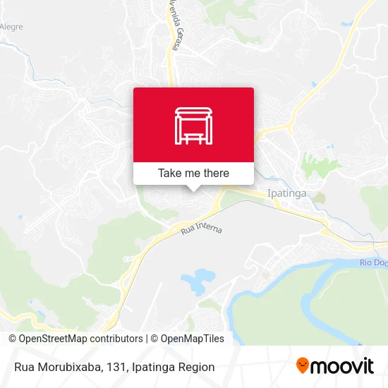 Rua Morubixaba, 131 map