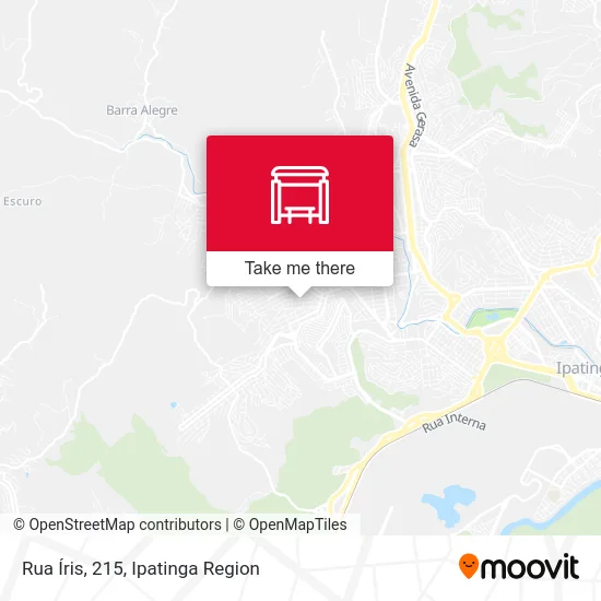 Rua Íris, 215 map