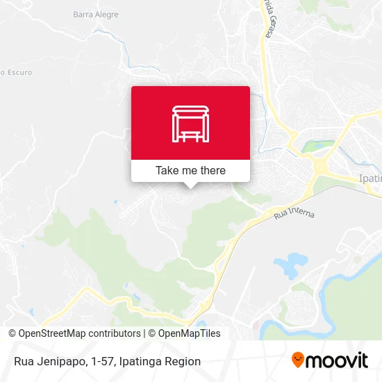 Rua Jenipapo, 1-57 map