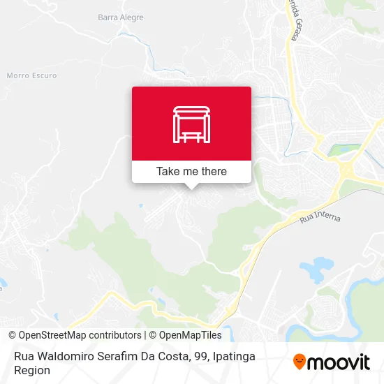 Rua Waldomiro Serafim Da Costa, 99 map