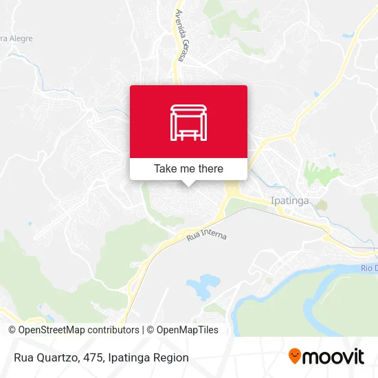 Rua Quartzo, 475 map