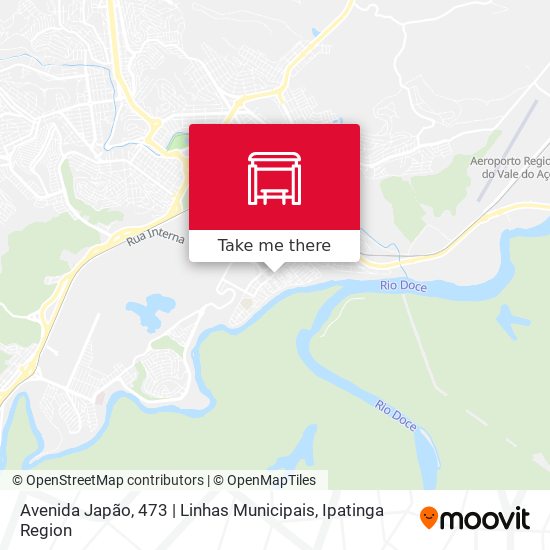 Avenida Japão, 473 | Linhas Municipais map
