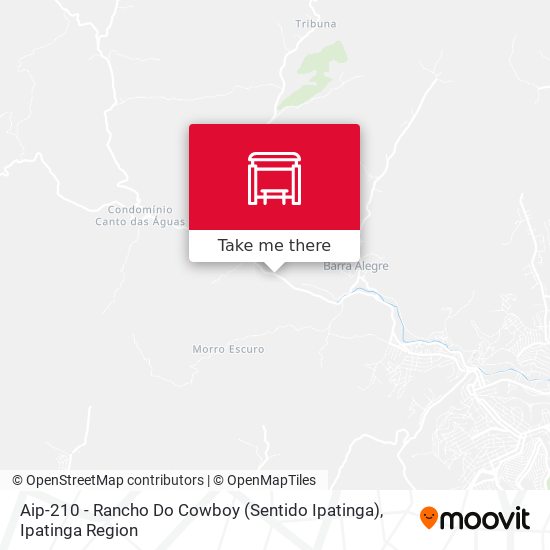 Aip-210 - Rancho Do Cowboy (Sentido Ipatinga) map
