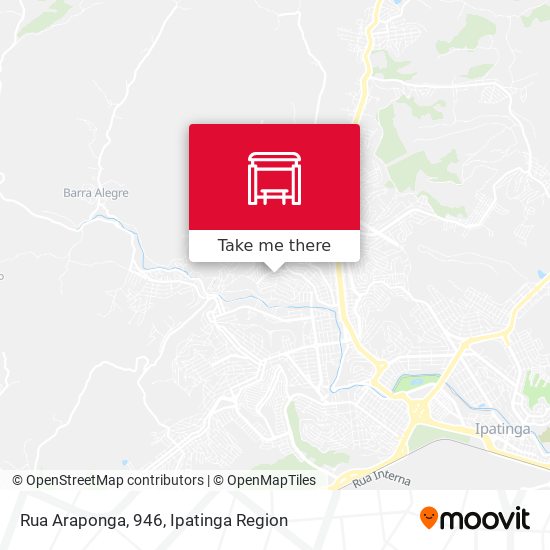 Mapa Rua Araponga, 946