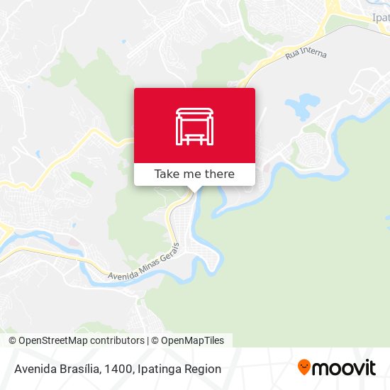 Avenida Brasília, 1400 map