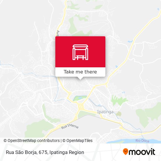 Rua São Borja, 675 map