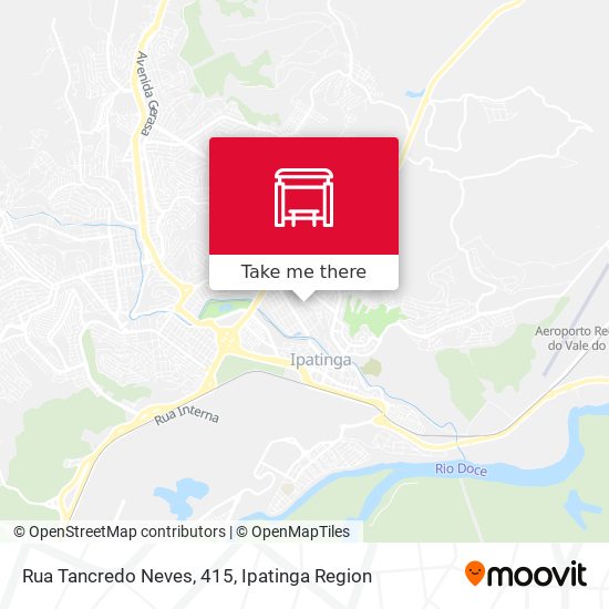 Mapa Rua Tancredo Neves, 415