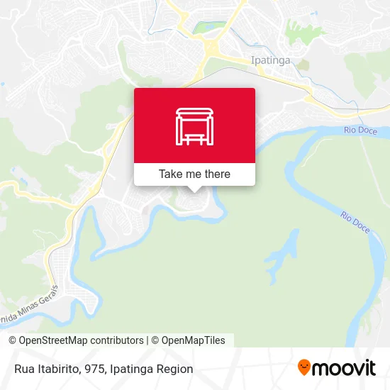 Rua Itabirito, 975 map