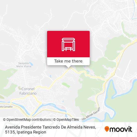 Mapa Avenida Presidente Tancredo De Almeida Neves, 5135