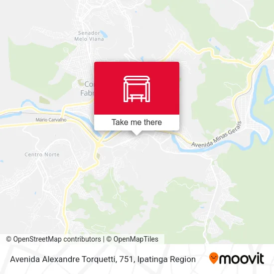 Avenida Alexandre Torquetti, 751 map