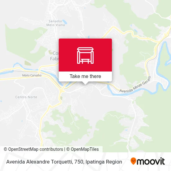 Avenida Alexandre Torquetti, 750 map