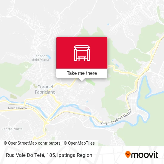 Rua Vale Do Tefé, 185 map