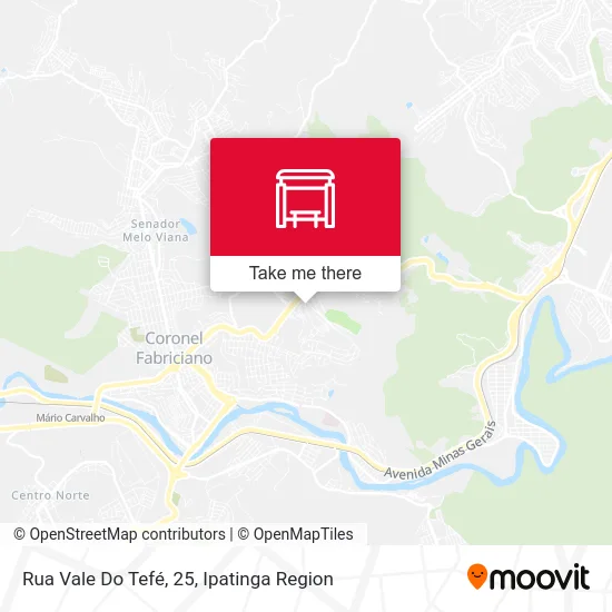 Rua Vale Do Tefé, 25 map