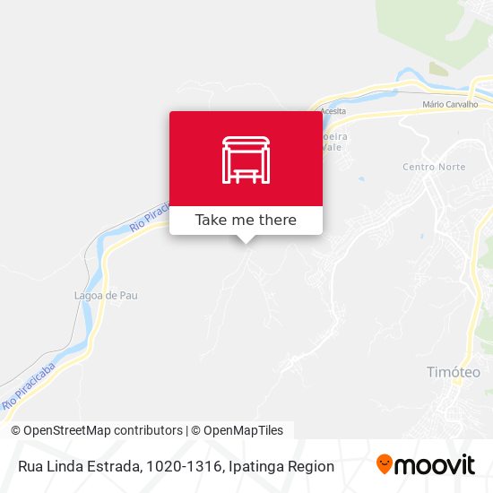 Rua Linda Estrada, 1020-1316 map