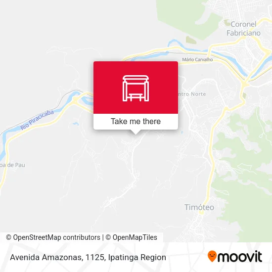 Avenida Amazonas, 1125 map