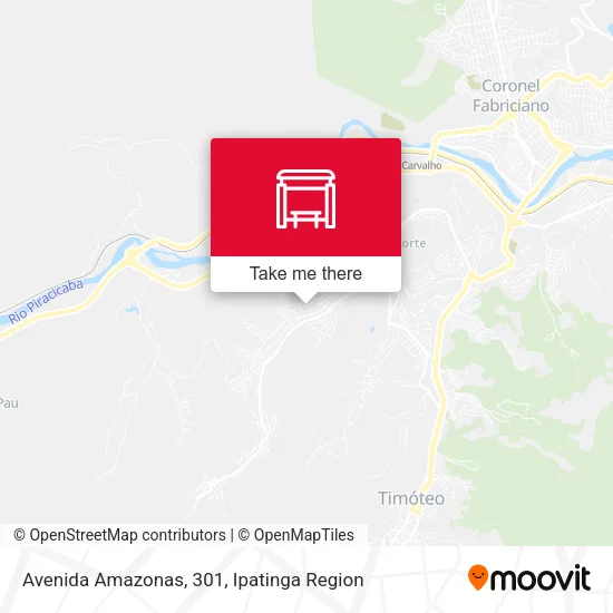 Avenida Amazonas, 301 map