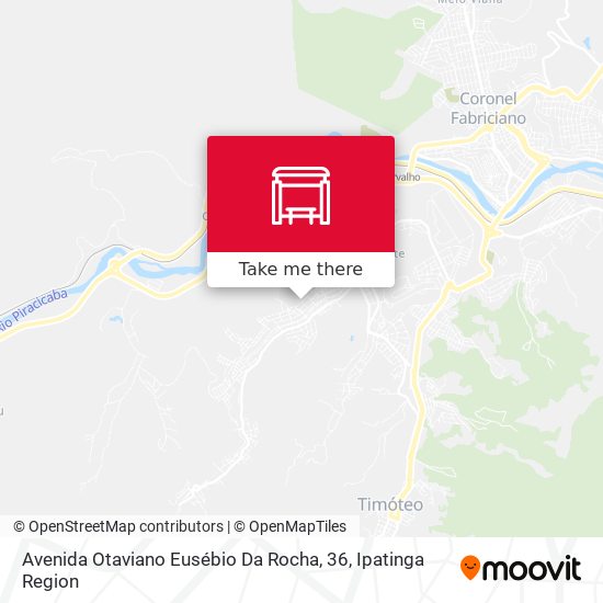 Avenida Otaviano Eusébio Da Rocha, 36 map
