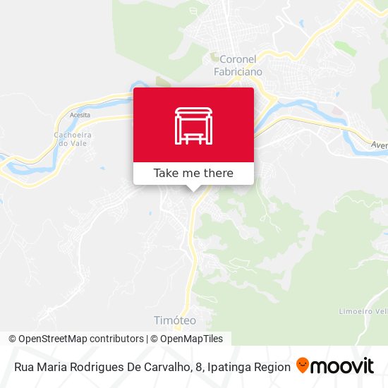 Mapa Rua Maria Rodrigues De Carvalho, 8