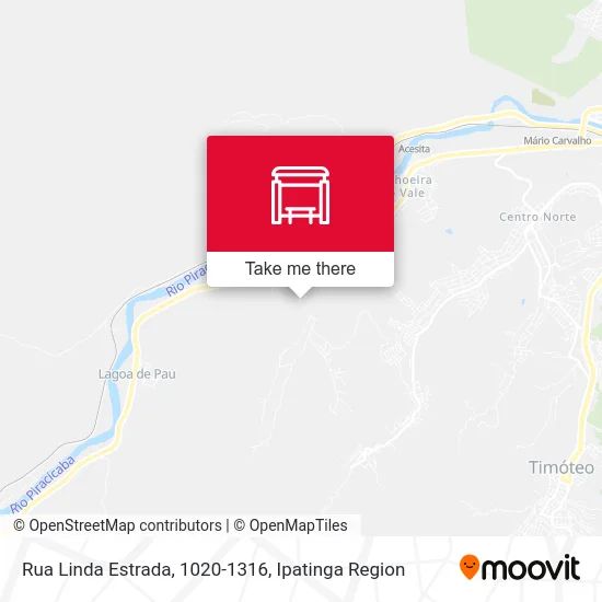 Rua Linda Estrada, 1020-1316 map