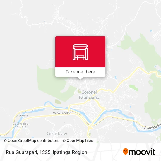 Rua Guarapari, 1225 map