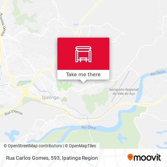 Rua Carlos Gomes, 593 map