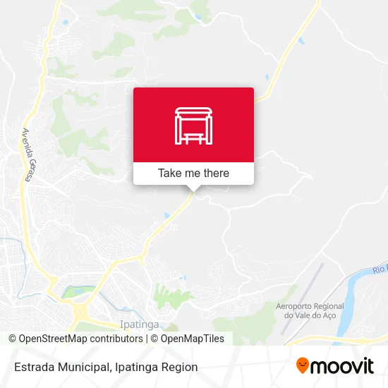 Estrada Municipal map