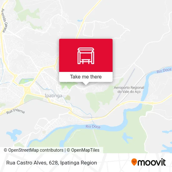 Rua Castro Alves, 628 map
