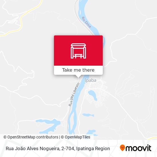 Mapa Rua João Alves Nogueira, 2-704