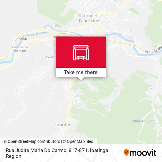 Mapa Rua Judite Maria Do Carmo, 817-871